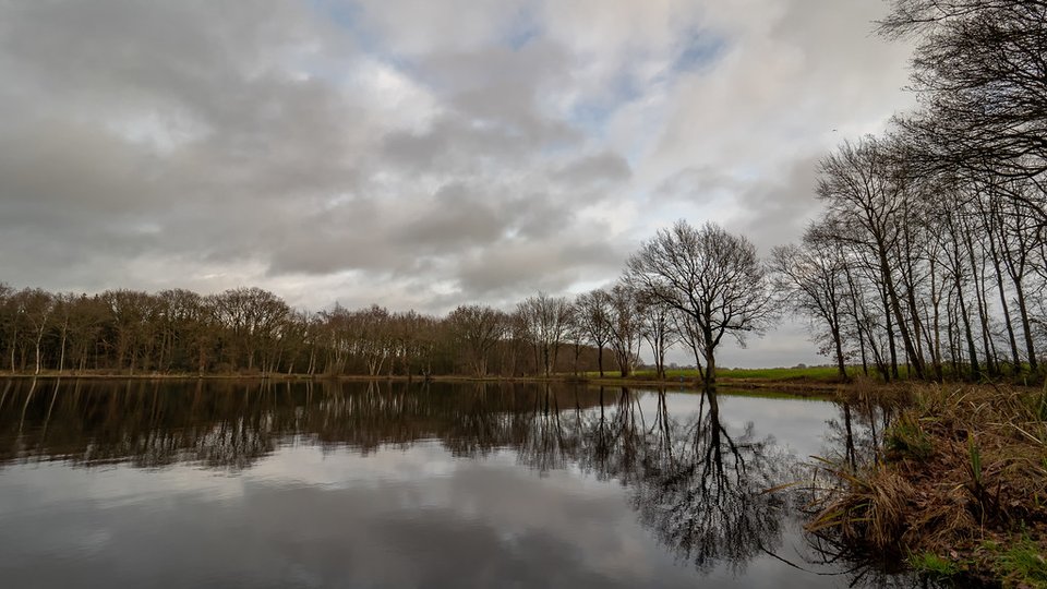 Pingoruïne bij het Galgwanderveen