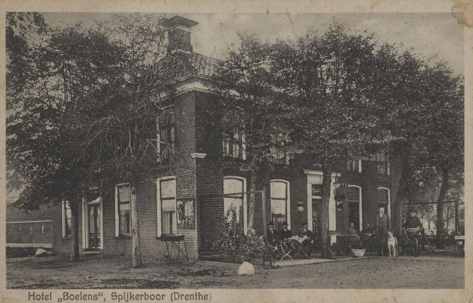 Hetzelfde hotel tussen 1940 en 1944.