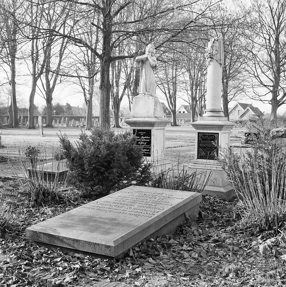 De begraafplaats aan de Bosweg