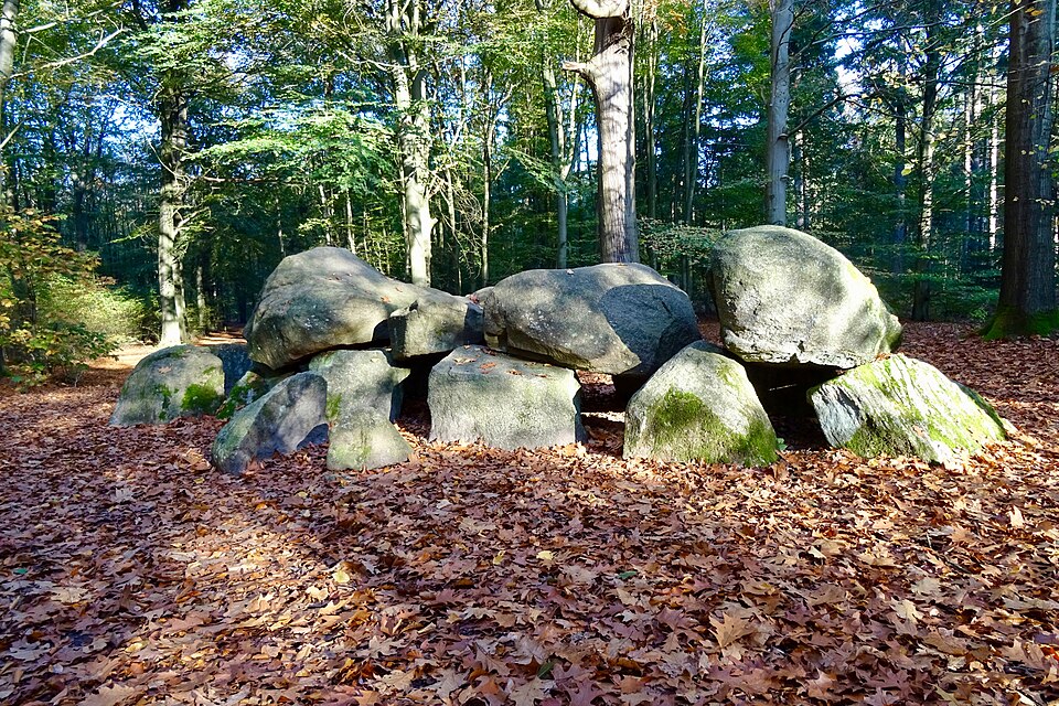 Hunebed D11 in de boswachterij van Anloo