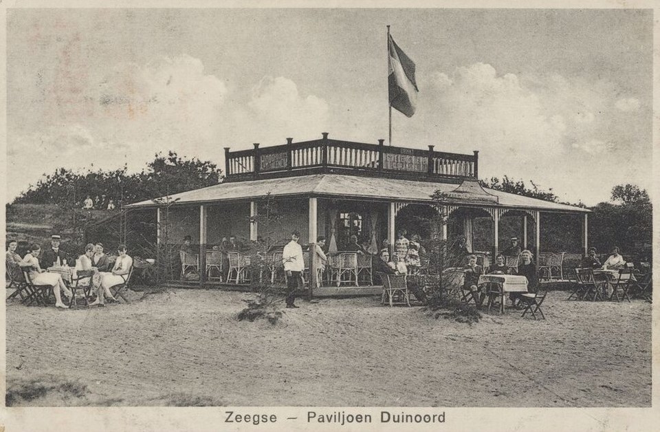 Paviljoen Duinoord en café Berg en Dal in Zeegse